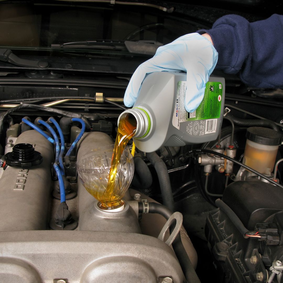 Cambio de aceite del coche